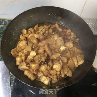 红烧肉墩墩墩的做法步骤：5