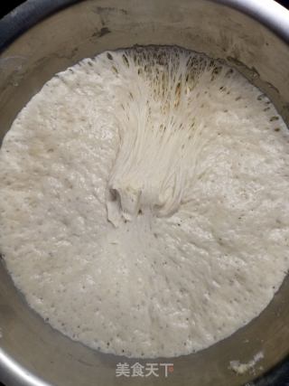盘丝发面饼的做法步骤：1