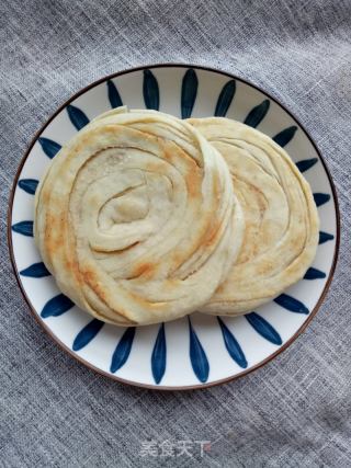 盘丝发面饼的做法步骤：12