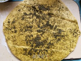 南瓜香豆椒盐锅盔的做法步骤：8