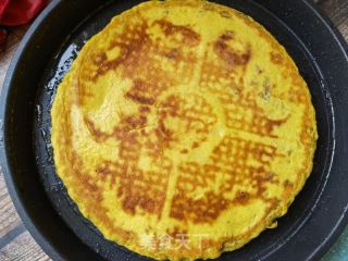 南瓜香豆椒盐锅盔的做法步骤：16