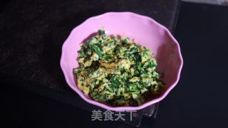 韭菜煎蛋的做法步骤：8