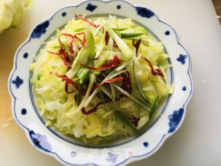 白灼莲花白的做法步骤：5