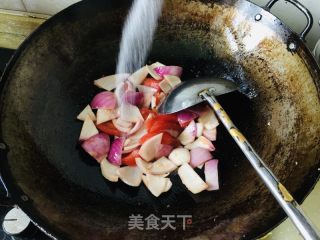 西红柿洋葱炒鸡蛋的做法步骤：6