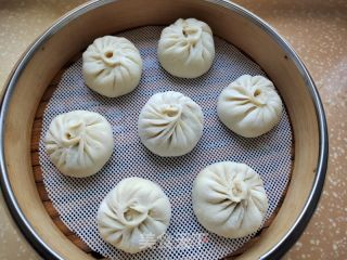 梅干菜鲜肉包的做法步骤：16