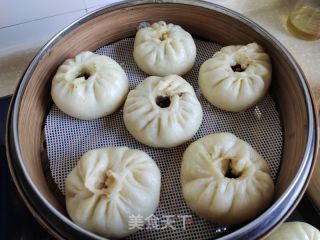 梅干菜鲜肉包的做法步骤：17