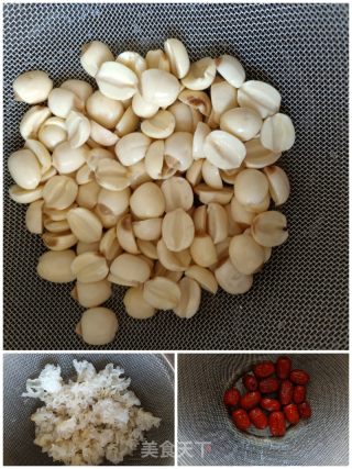 紫米银耳莲子粥的做法步骤：4