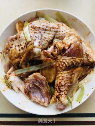 蒸鸡的做法步骤：4