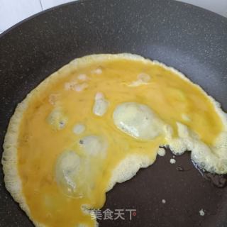 玫瑰花炒蛋的做法步骤：8