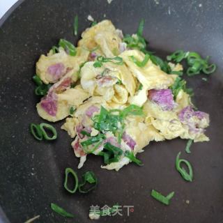 玫瑰花炒蛋的做法步骤：11