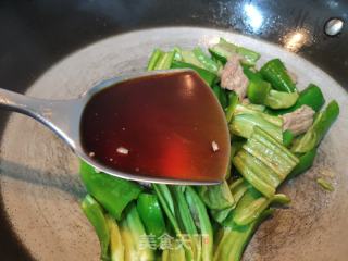 青椒炒肉片的做法步骤：8