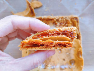 焦咔滋蜂窝糖怎么做，蜂窝糖的制作方法的做法