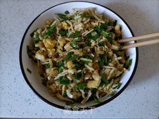 韭菜油条碎水饺的做法步骤：10