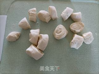 韭菜油条碎水饺的做法步骤：12