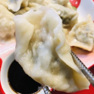 蒲公英饺子的做法步骤：11