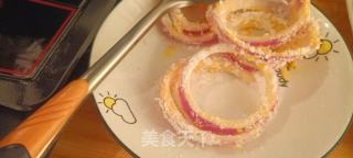 油炸洋葱圈的做法步骤：2