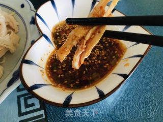 蘸水手撕鸡脯肉的做法步骤：12