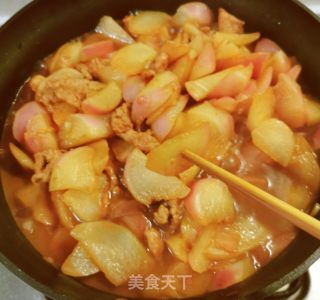 酱烧水萝卜的做法步骤：11