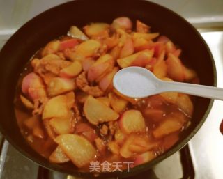 酱烧水萝卜的做法步骤：12