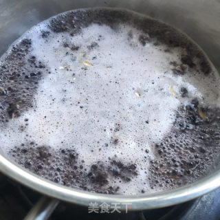 奶香五黑燕麦粥的做法步骤：3