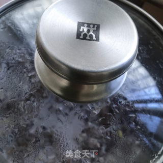 奶香五黑燕麦粥的做法步骤：7