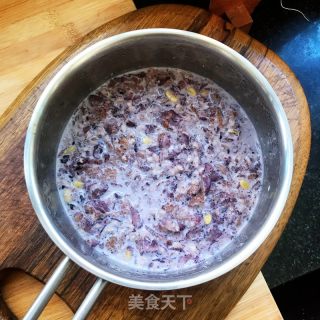 奶香五黑燕麦粥的做法步骤：10