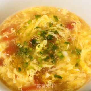 西红柿蛋花汤的做法