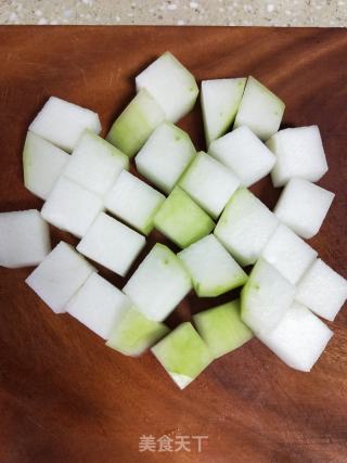 肉末焖冬瓜的做法步骤：2