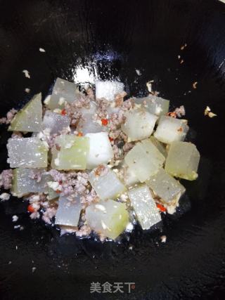 肉末焖冬瓜的做法步骤：8