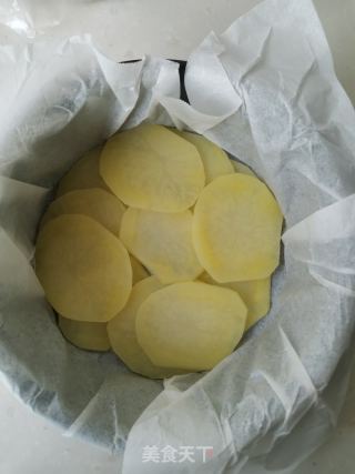 千层土豆芝士派的做法步骤：11