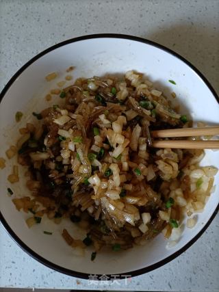 萝卜粉条素饺子的做法步骤：9