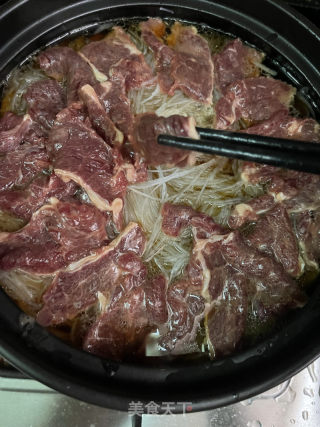 牛肉粉丝煲的做法步骤：10