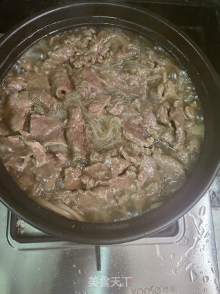 牛肉粉丝煲的做法步骤：11