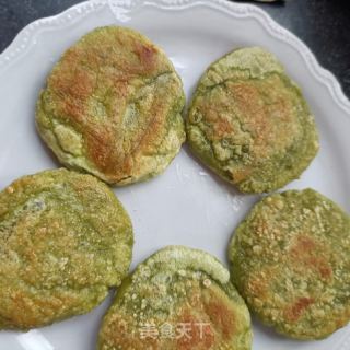 白糖艾草糍粑的做法步骤：7