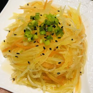 凉拌土豆丝的做法