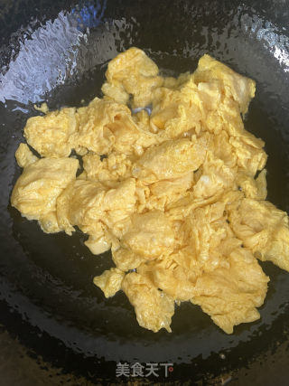 青椒炒鸡蛋的做法步骤：9
