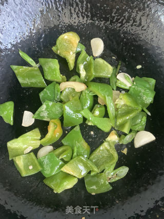 青椒炒鸡蛋的做法步骤：14