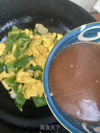 青椒炒鸡蛋的做法步骤：17