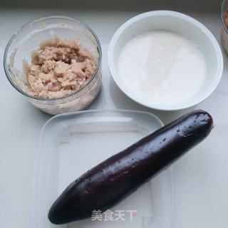 茄子肉卷的做法步骤：1