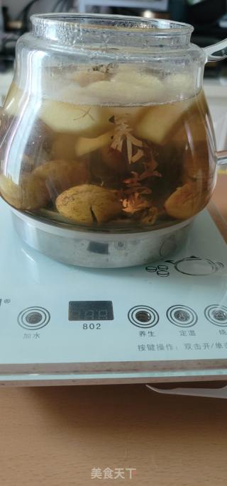 青橄榄石斛苹果饮的做法步骤：4