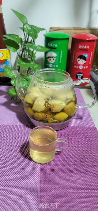 青橄榄石斛苹果饮的做法步骤：5