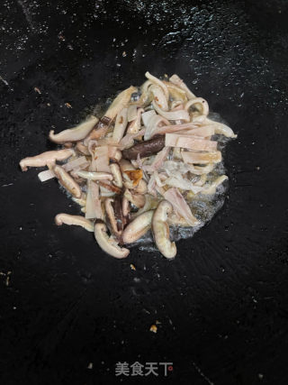 炒咸面线的做法步骤：9
