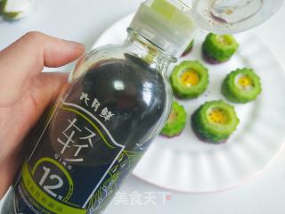 鹌鹑蛋苦瓜盏的做法步骤：11