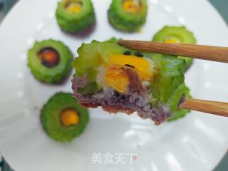鹌鹑蛋苦瓜盏的做法步骤：12