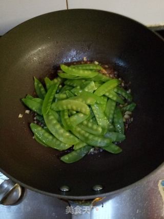 蚝油荷兰豆的做法步骤：5