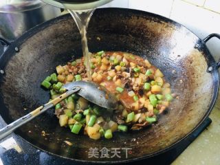 羊肉拉条子的做法步骤：13
