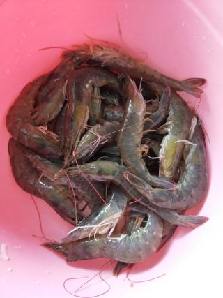 白灼虾的做法步骤：1