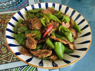 辣椒炒肉片的做法