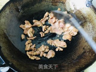 辣椒炒肉片的做法步骤：5