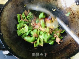 辣椒炒肉片的做法步骤：10
